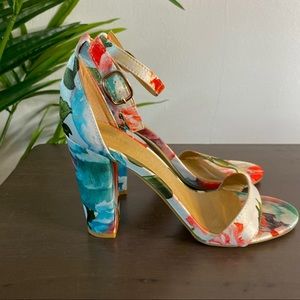 Floral Heel 4”